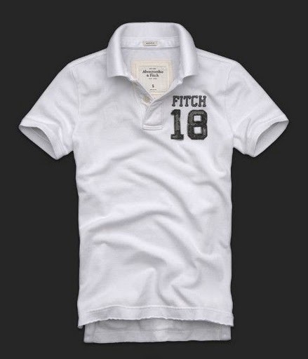 Abercrombie Fitch Hombres Polo Corto Remera AF7083